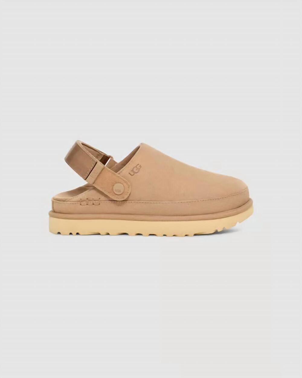 NEW UGG women's goldenstar clog in driftwood